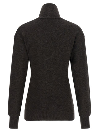 Brown Wool Cardigan