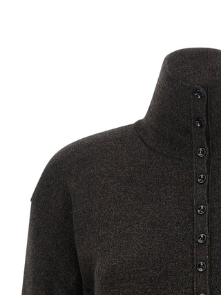 Brown Wool Cardigan