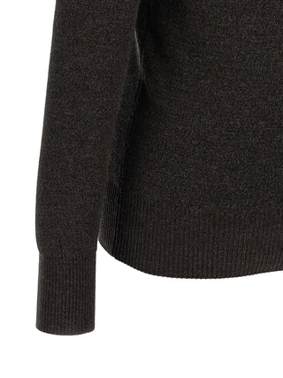 Brown Wool Cardigan