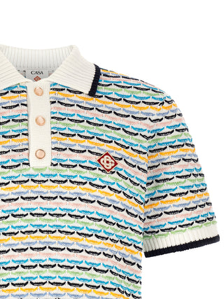 Multicolor Cotton Polo Shirt