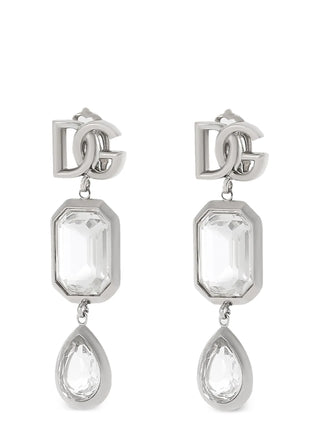 Silver Brass Earrings