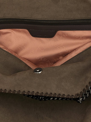 Gray Polyamide Handbag