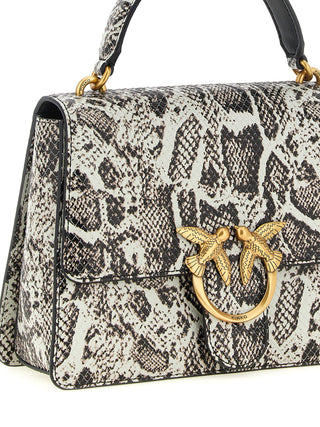 Gray Calfskin Handbag