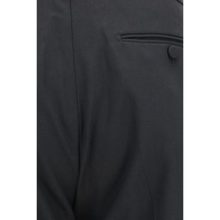 Black Wool Oves Aries Dress Pants