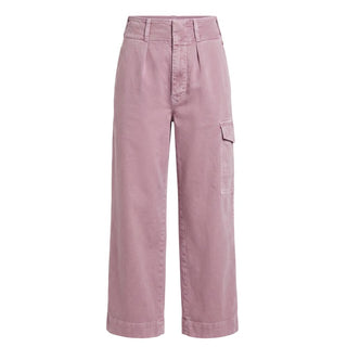 Purple Cotton Women Pants