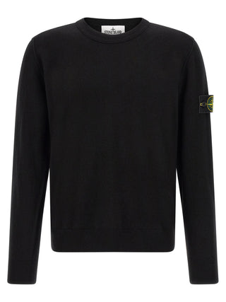 Black Virgin Wool Cardigan