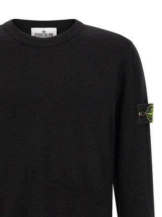 Black Virgin Wool Cardigan