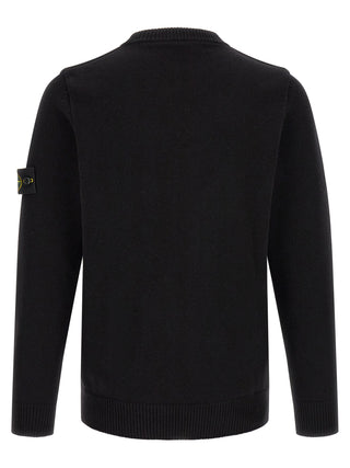 Black Virgin Wool Cardigan