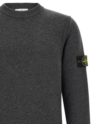 Gray Virgin Wool Cardigan