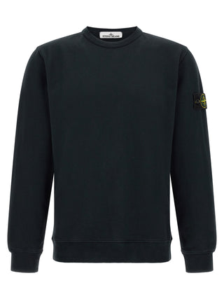 Blue Cotton Sweatshirt