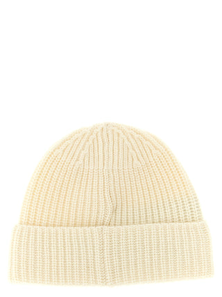 White Virgin Wool Beanie
