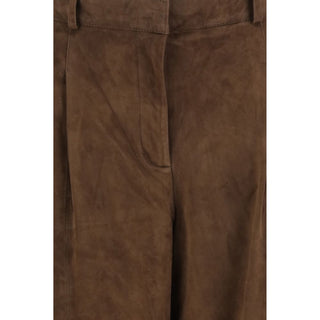 Brown Leather Pants