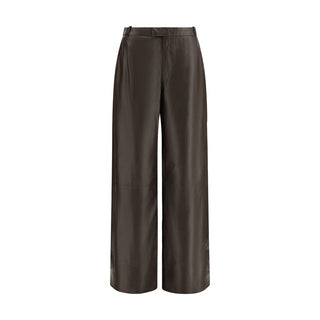 Brown Leather Pants