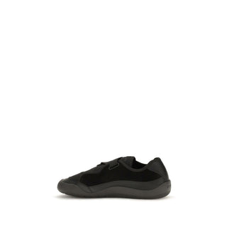 Black Calf Leather Bos Taurus Athletic Sneakers