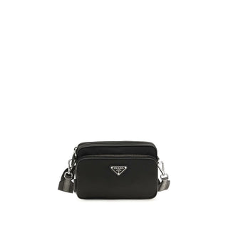 Black Nylon Shoulder Bag
