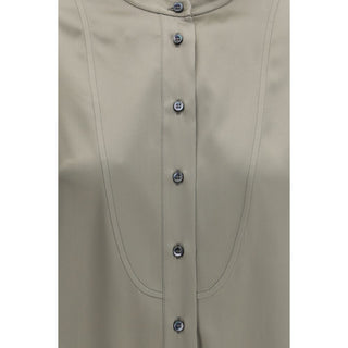 Bicolor Silk Shirt