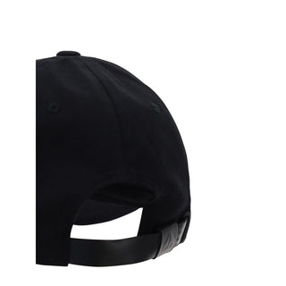 Black Cotton Cap (Baseball Hat)