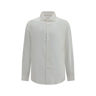 White Cotton Dress Shirt