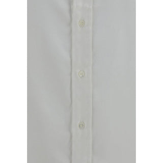 White Cotton Dress Shirt