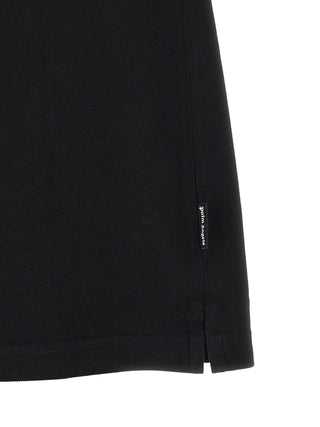 Black Cotton Polo Shirt