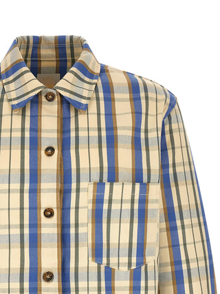 Bicolor Cotton Blouse