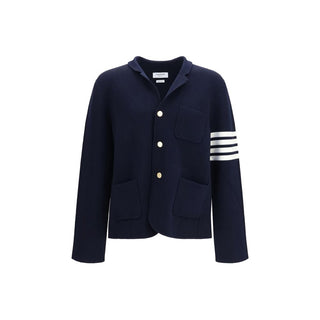 Blue Wool Oves Aries Full-Length Jacket