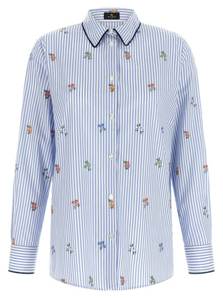 Blue Cotton Blouse