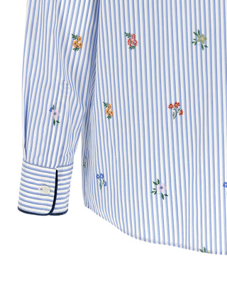 Blue Cotton Blouse