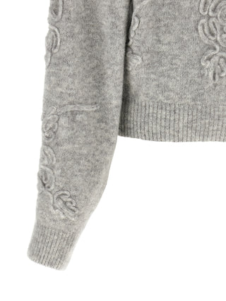 Gray Wool Cardigan