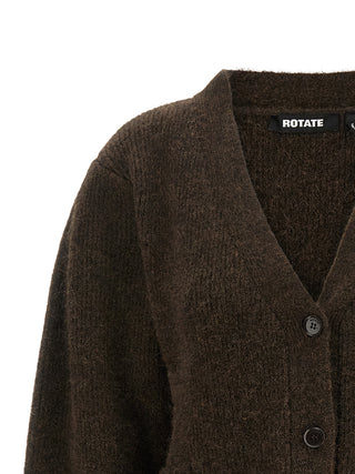 Brown Wool Cardigan