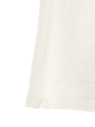 White Organic Cotton Polo Shirt