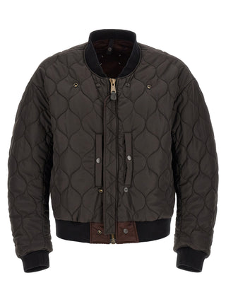 Multicolor Polyamide Bomber