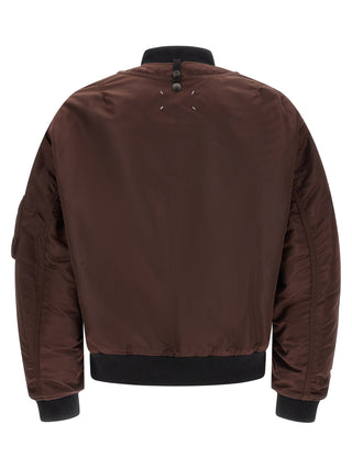 Multicolor Polyamide Bomber