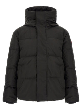 Black Polyester Parka