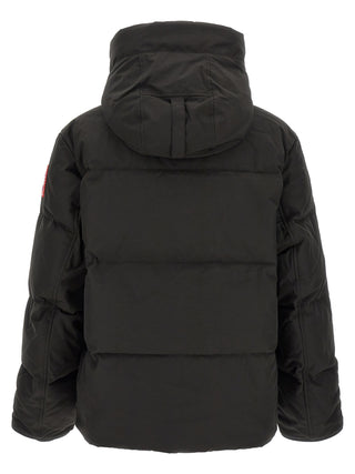 Black Polyester Parka