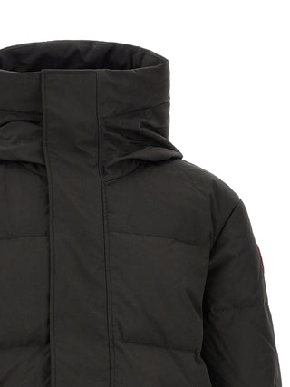 Black Polyester Parka