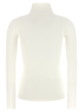 White Lycra Cardigan