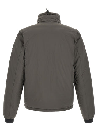 Bicolor Polyamide Full-Length Jacket