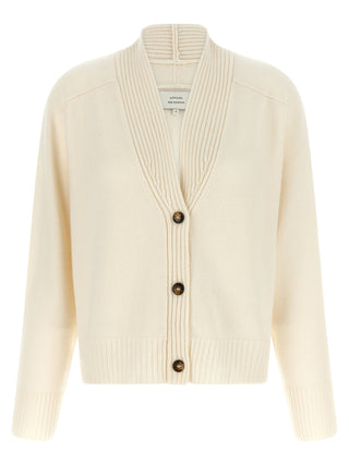 White Cashmere Cardigan