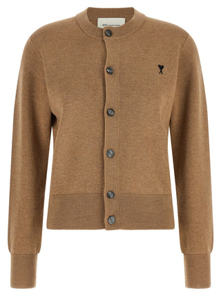 Beige Wool Cardigan