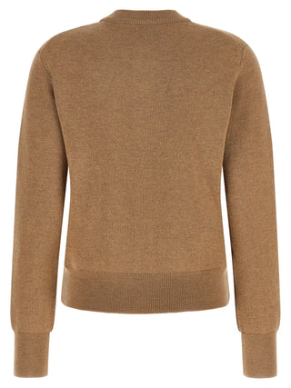 Beige Wool Cardigan