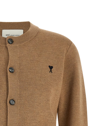 Beige Wool Cardigan