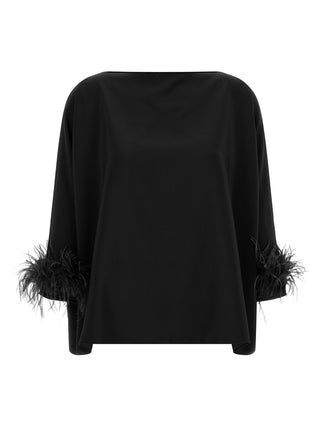Black Viscose Blouse