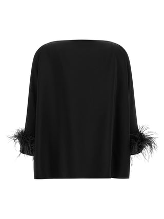 Black Viscose Blouse