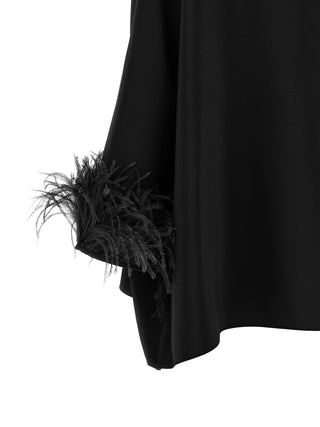 Black Viscose Blouse