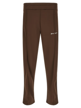 Brown Polyester Joggers (Workout Pants)