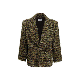 Multicolor Wool Oves Aries Full-Length Jacket