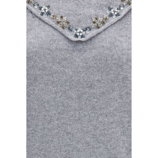 Gray Cashmere Sweatshirt