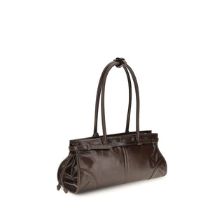 Brown Calf Leather Bos Taurus Shoulder Bag