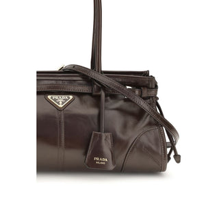 Brown Calf Leather Bos Taurus Shoulder Bag